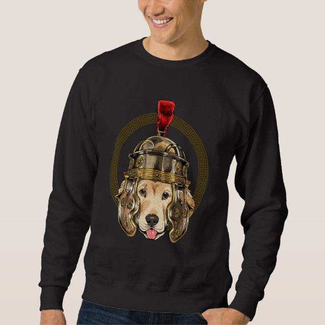 Centurion Labrador Retriever Ancient Rome Roman Em Sweatshirt (Vorderseite)