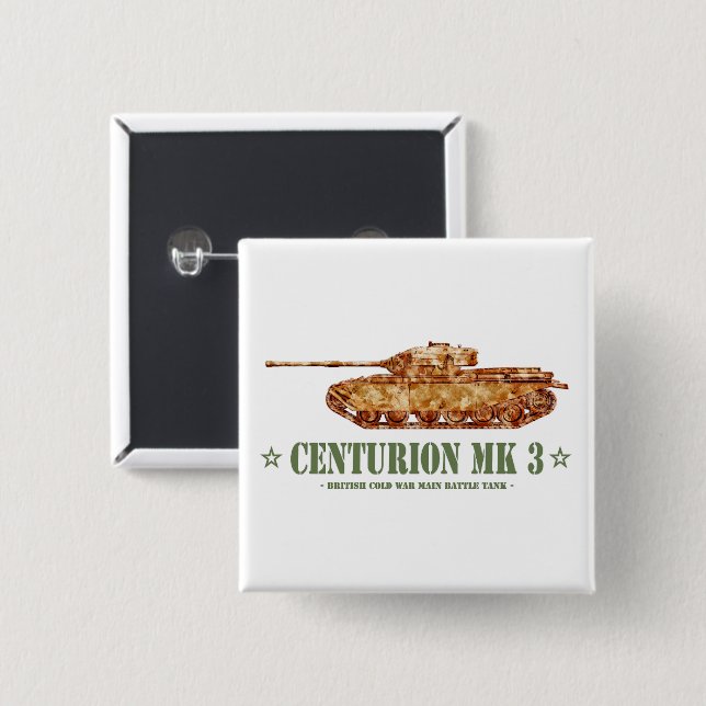 Centurion MK 3 Panzer britischer Kampfpanzer des K Button (Vorne & Hinten)