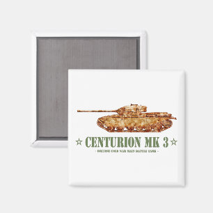 Centurion MK 3 Tank British MBT Kalter Krieg Magnet