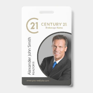 Century 21 Makler-ID-Karte Ausweis