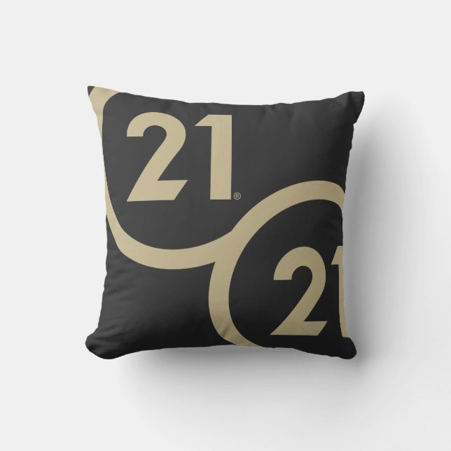 Century 21 Throw Kissen (Vorderseite)