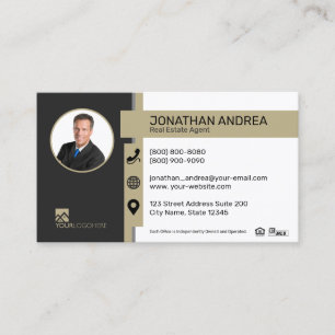 Century 21 Visitenkarte Black Gold 19702