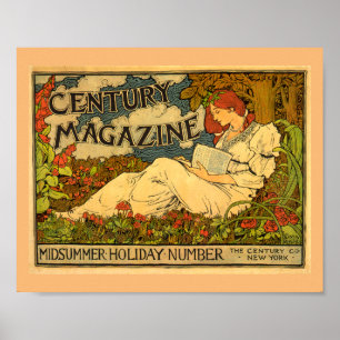 Century Magazine Midsommer Holiday Advertising P Poster