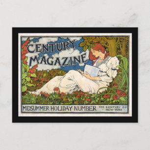 Century Magazine Mittsommer-Ferienausgabe Feiertagspostkarte