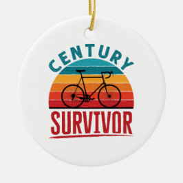 Century Survivor 100 Meilen Club Keramik Ornament