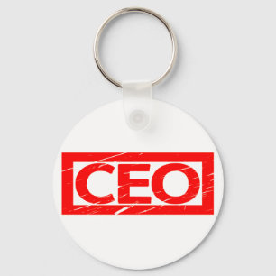 CEO-Briefmarke Schlüsselanhänger