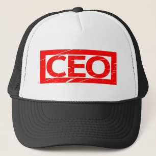 CEO-Briefmarke Truckerkappe