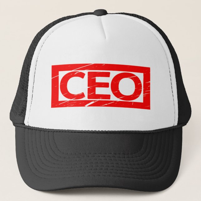 CEO-Briefmarke Truckerkappe (Vorderseite)