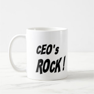 CEO-Felsen! Tasse