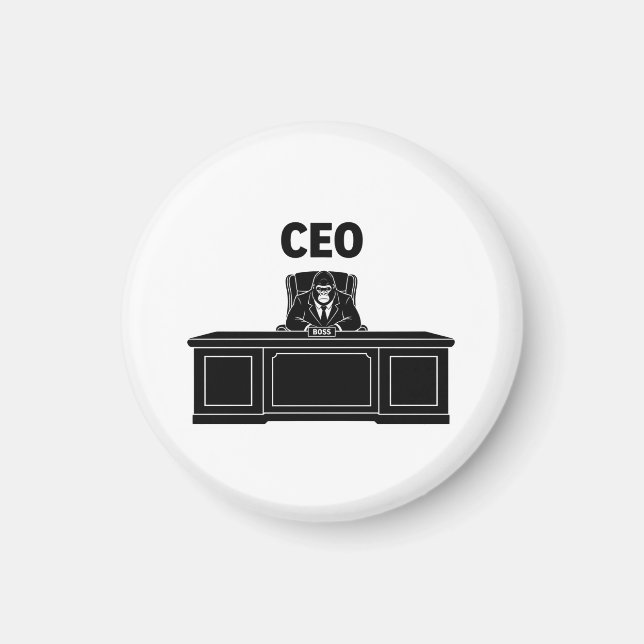 CEO Gorilla Magnet (Vorne)