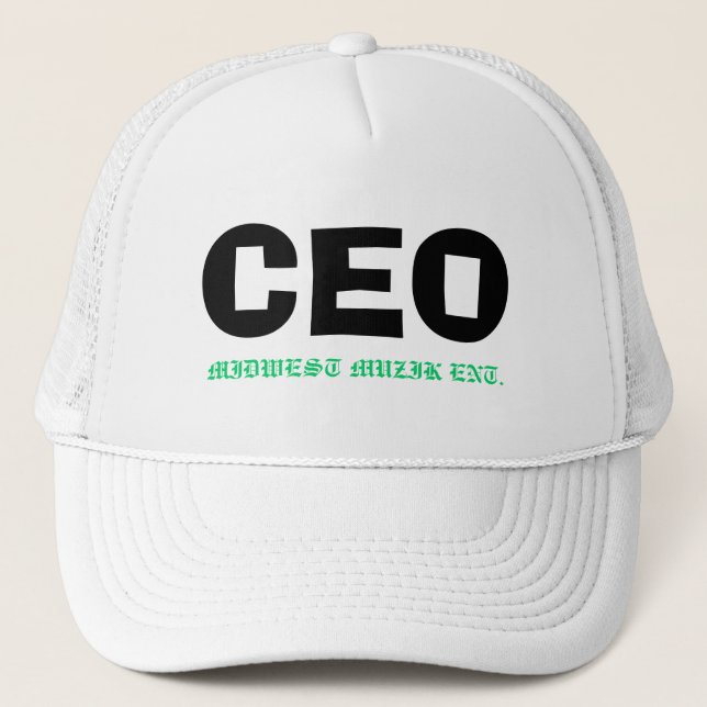 CEO-KAPPE TRUCKERKAPPE (Vorderseite)