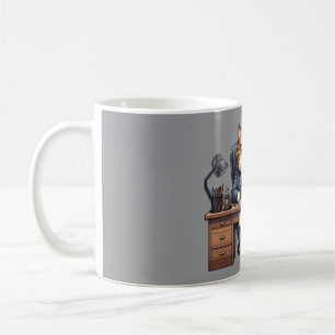 CEO (Katzen-Geschäftsführer) - Lustiger Bürokatzen Kaffeetasse