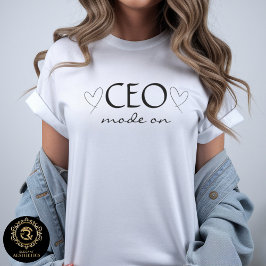 CEO Mode On Neutral Graphic Bella  T-Shirt