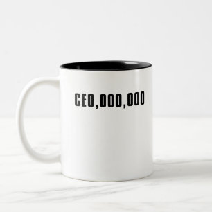 CEO, OOO, OOO ZWEIFARBIGE TASSE