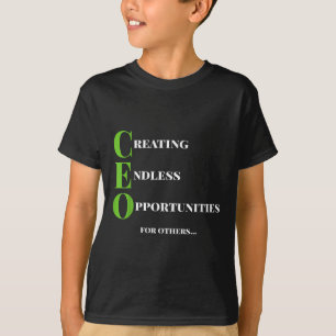 Ceo T Shirt für das Moti "Boss Success"