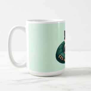 "CEO von Nap" Katze schläft auf dem Sofa Kaffeetasse