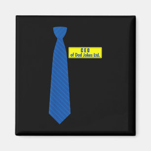 CEO von Vater Jokes Grillen Patriotic American Vat Magnet