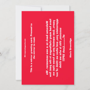 CEOFC1001 - Wir freuen uns auf Ihre Note Card