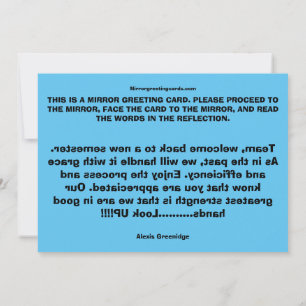 CEOFC1046AG - Team Dankeskarte