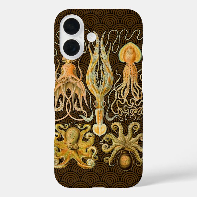 Cephalopod Octopus Tintenfisch Meeresnatur Case-Mate iPhone Hülle (Rückseite)