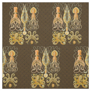 Cephalopod Octopus Tintenfisch Meeresnatur Stoff
