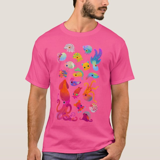 Cephalopod T-Shirt (Vorderseite)