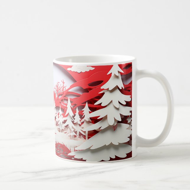 Ceramic Christmas Mug  Kaffeetasse (Rechts)