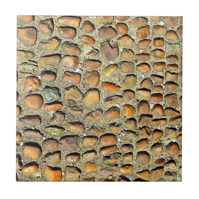 Ceramic! Einmaliger Stone Motiv! Ceramic Tile Fliese (Vorderseite)