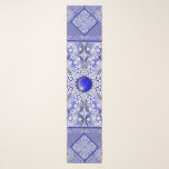 Ceramic Lace Blue of Greece<br><div class="desc">Lace print added to a ceramic effect for this fine pattern with some inlays of pearls or cabochons (drawn). A finely crafted, classy original style. Here in Blue of Greece (which is a famous color in the Greek Cyclades), this pattern also exists in light gray, light blue and Black in...</div>