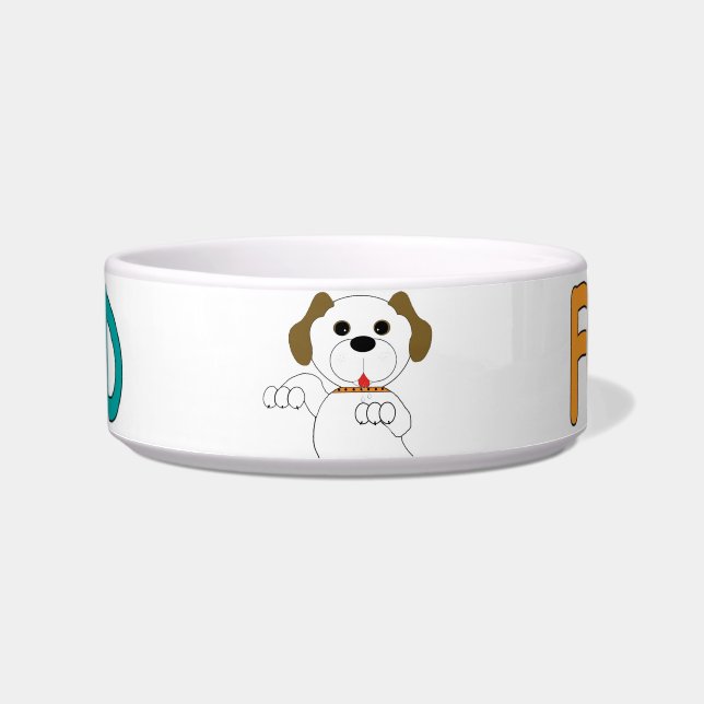Ceramic Pet Bowl for you and your Dog! Napf (Vorderseite)