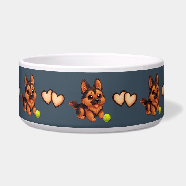 Ceramic Pet Bowl Napf (Vorderseite)