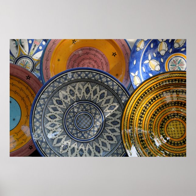 Ceramic Plate Poster (Vorne)