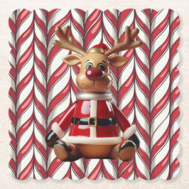 Ceramic Reindeer Coaster Untersetzer