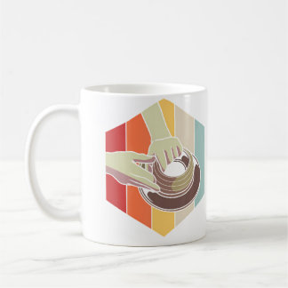 Ceramic Teacher Retro Pottery Kaffeetasse
