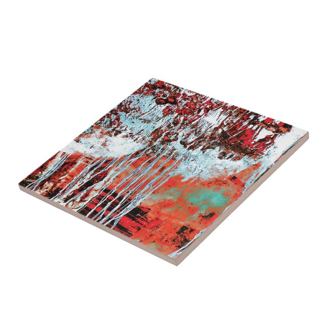 Ceramic Tile – Corrosion Pulse Fliese (Seite)