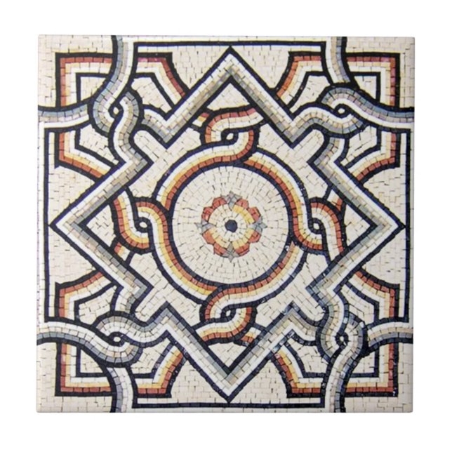 Ceramic Tile - Unique Mosaic Design Tile Fliese (Vorderseite)