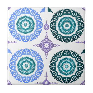 Ceramic Wall Tile – Portuguese Blue & Teal. Fliese
