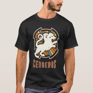 Cerberus Vintage Klassische Retro Liebe T-Shirt
