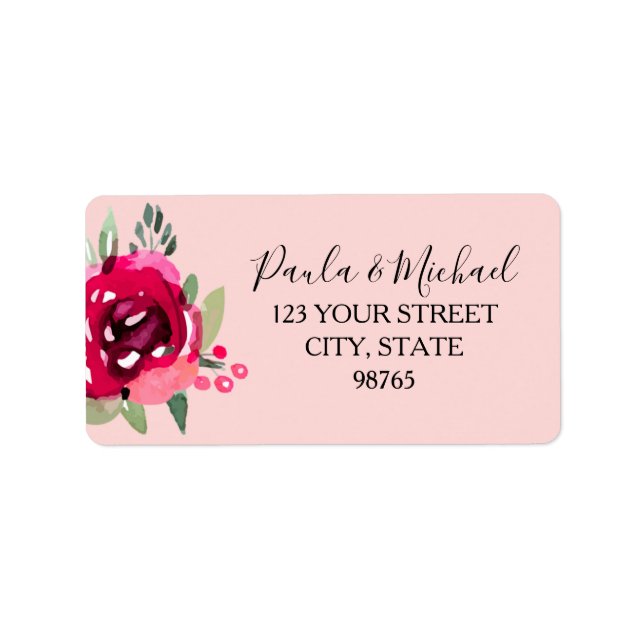 Cerealien Rücksendeadressen-Aufkleber Adressaufkleber (Vorne)