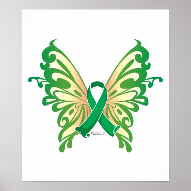 Cerebral Palsy Butterfly Poster (Vorne)