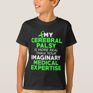 Cerebral Palsy Cp Bewusstsein für den wahren Krieg T-Shirt