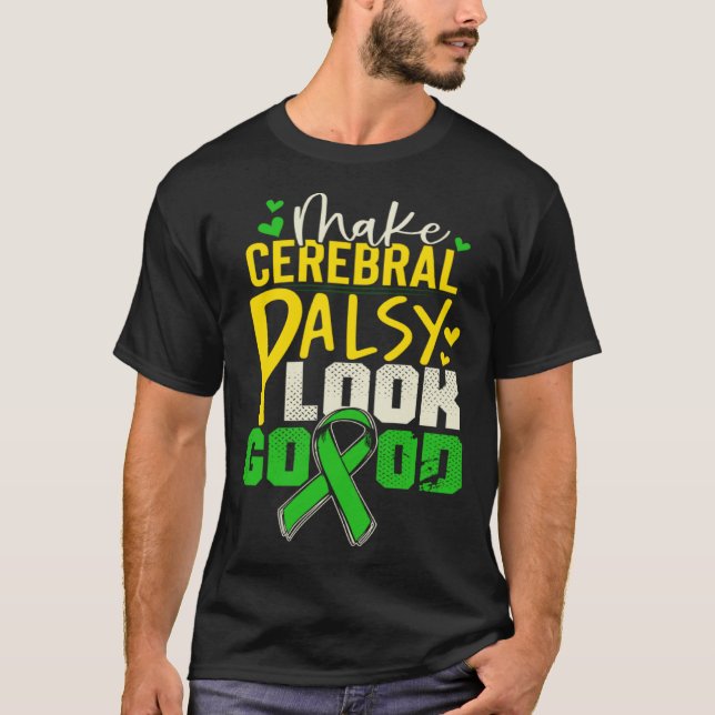 Cerebral Palsy Patients CP Survivor T-Shirt (Vorderseite)