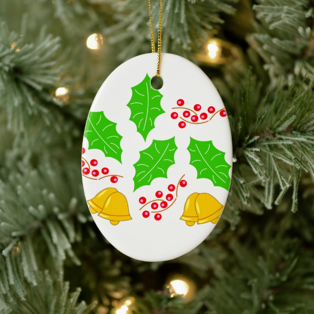 Ceremonia de Cerezo de Navidad Adorno Ceramic Orna Keramik Ornament (Baum)