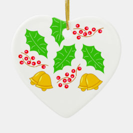 Ceremonia de Cerezo de Navidad Adorno Ceramic Orna Keramik Ornament