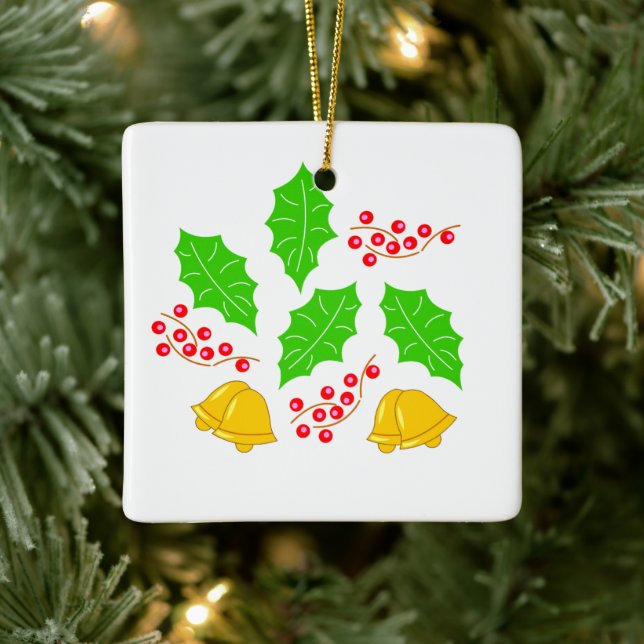 Ceremonia de Cerezo de Navidad Adorno Ceramic Orna Keramikornament (Baum)
