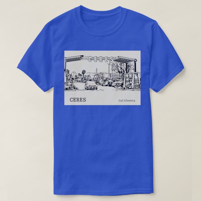 Ceres California TShirt 1 (Design vorne)