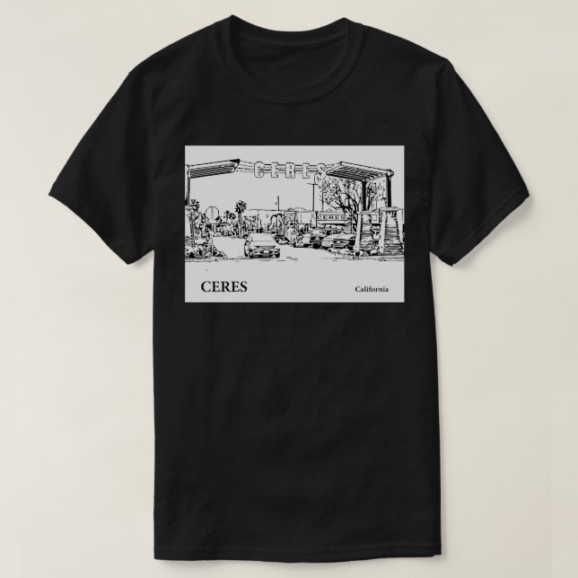 Ceres California TShirt 2 (Design vorne)
