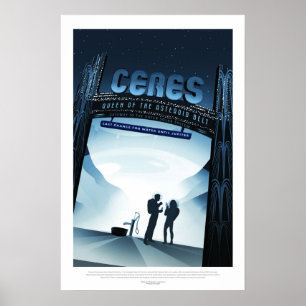 Ceres, Reise-Plakat Poster