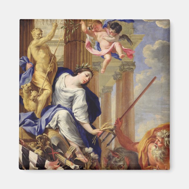 Ceres Vanquising the Attributes of War Magnet (Vorne)