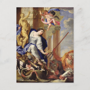 Ceres Vanquising the Attributes of War Postkarte